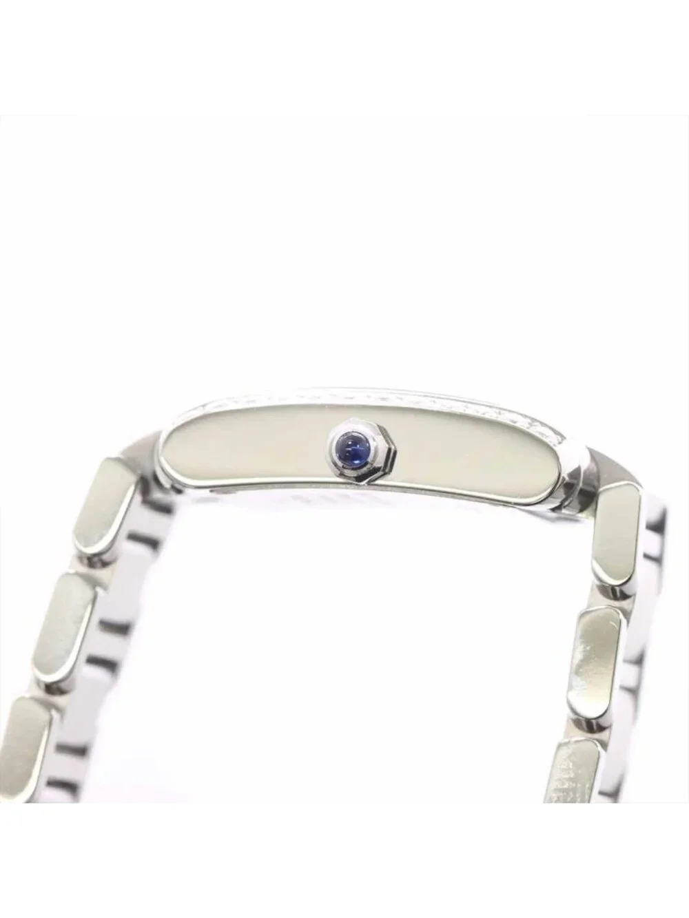 Cartier Tank Francaise SM Watch Diamond Bezel Quartz